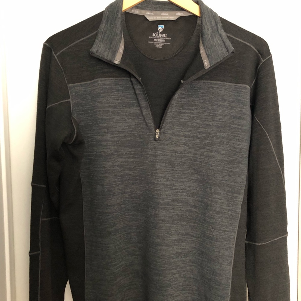 Kuhl Ryzer 1/4 zip sweater men’s medium- like new